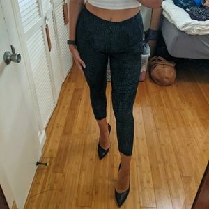 Tribal Skinny Crop Pants